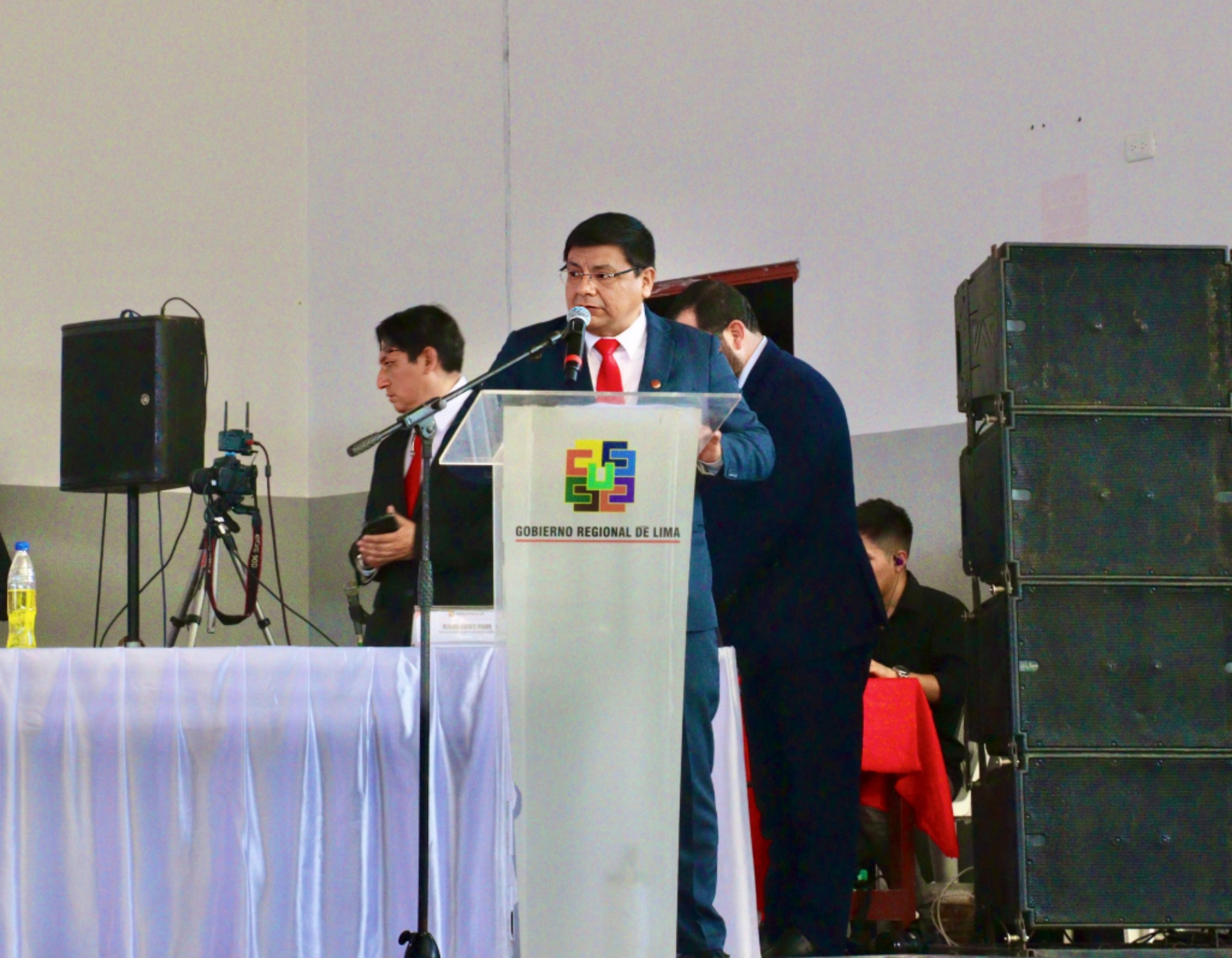 Gobierno regional de Lima presenta avances en gestión del riesgo de desastres y seguridad ciudadana durante audiencia pública