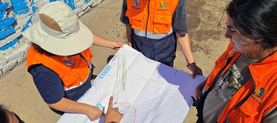 Con participación vecinal, gobierno regional de Lima realiza análisis de riesgo en las Margaritas y 28 de Julio, distrito de San Luis de Cañete
