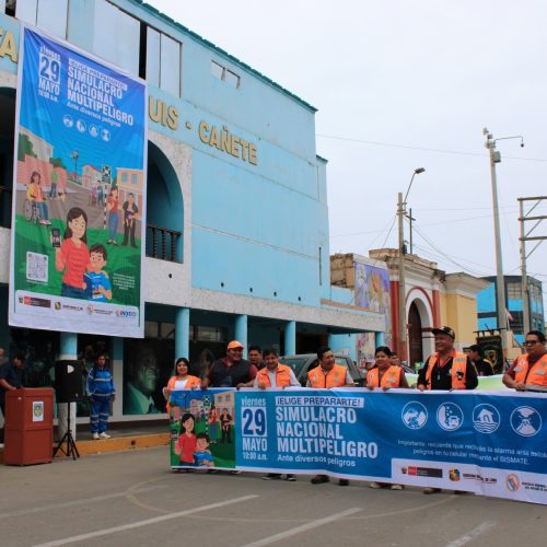 Gobierno regional de Lima participa en pasacalle de sensibilización en San Luis de Cañete