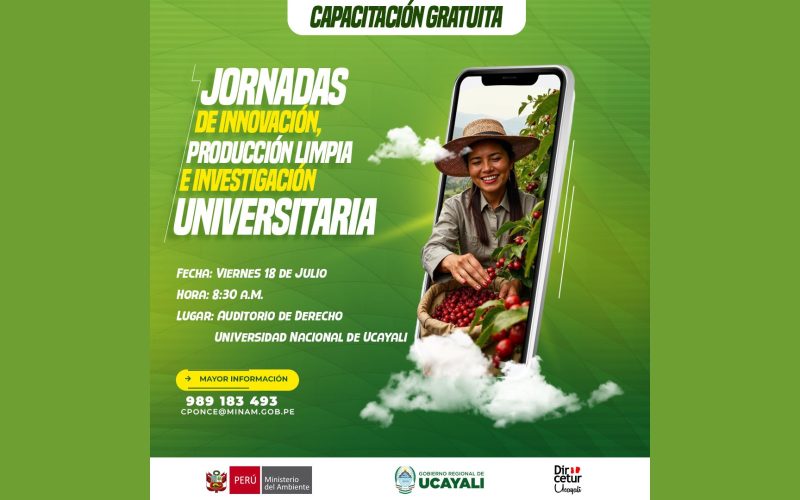 El Viceministro de Gestión Ambiental, Edgar Romero La Puente, extiende la invitación a este importante encuentro que reunirá a destacados líderes y especialistas comprometidos con la sostenibilidad. Entre los participantes confirmados figuran el Presidente Ejecutivo del Instituto Geofísico del Perú, el CEO de la empresa Ocho Sur, y representantes del Minam y la DIRCETUR Ucayali.